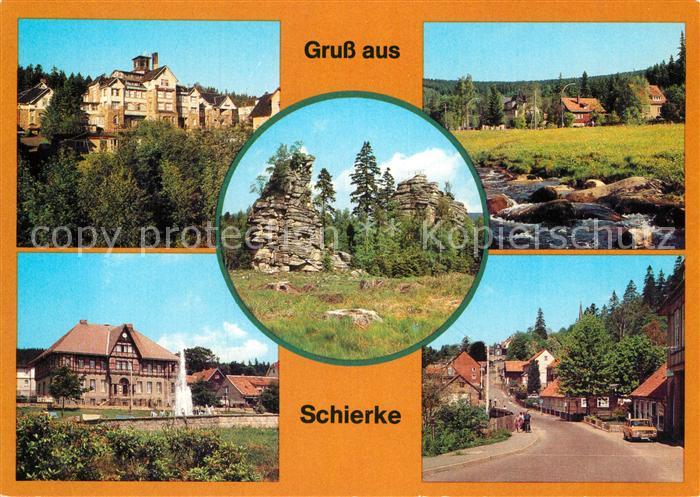 Schierke Harz FDGB Erholungsheim Hermann Duncker Die Schnarcher Kurpark Kirchber