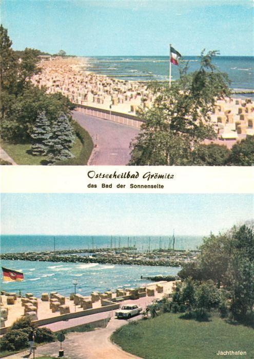 Groemitz Ostseebad Strand Hafen