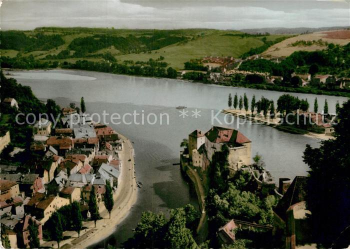 PAssAU Bayern Fliegeraufnahme Drei Fluesse Muendung