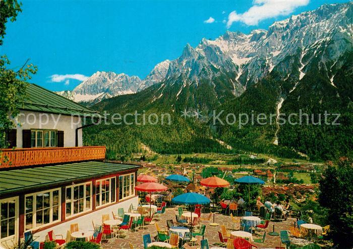 Mittenwald Karwendel Tirol Berggaststaette Latscheneck