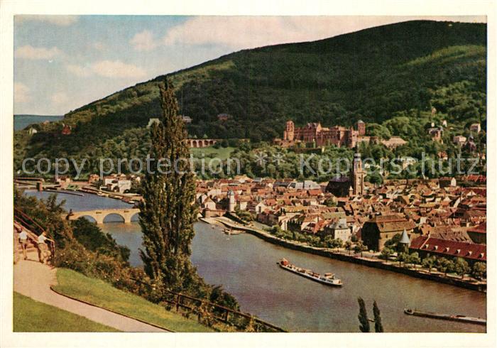 Heidelberg Neckar Philosophenweg