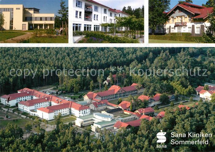 Kremmen Sana Kliniken Sommerfel Fliegeraufnahme