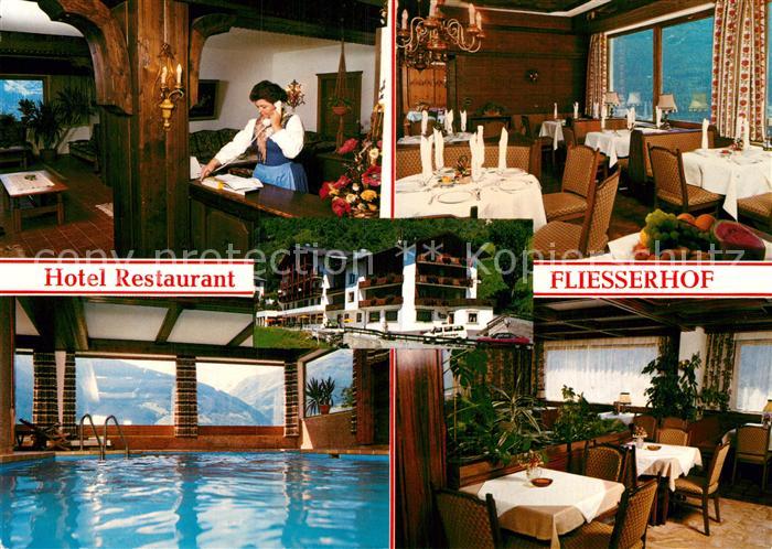 Fliess Hotel Restaurant Fliesserhof Gaststube Hallenbad
