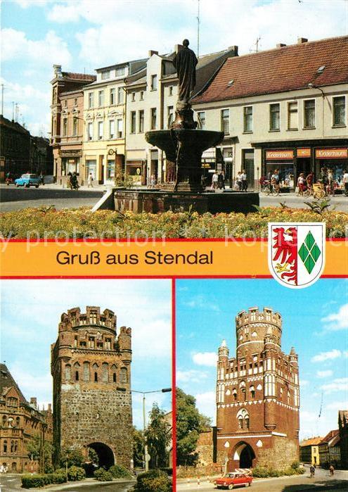 Stendal Sperlingsbrunnen Tangermuender Tor Uenglinger Tor