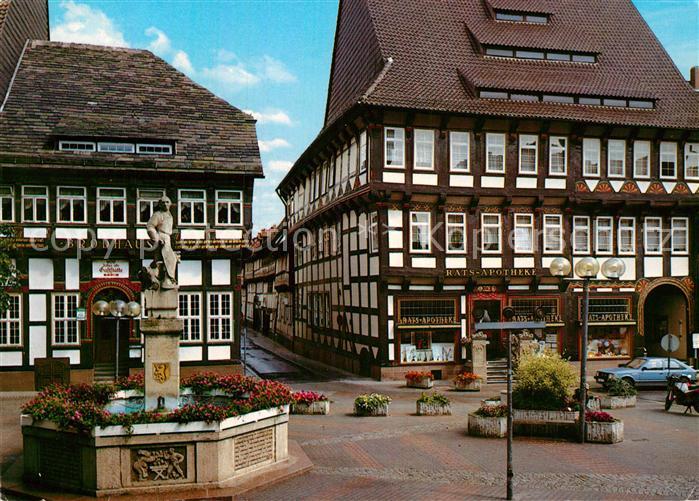 Einbeck Niedersachsen Brodhaus und Rats Apotheke