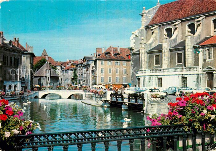Annecy Haute-Savoie Thiou et le Palais de L_Isle