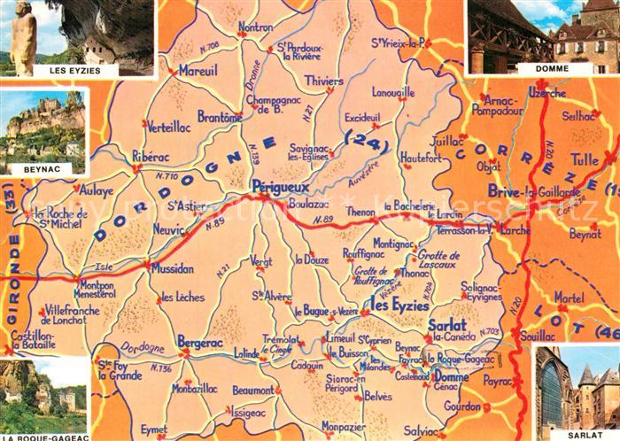 Dordogne Les Eyzies Beynac Domme Sarlat