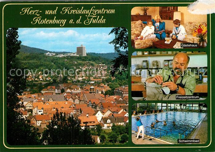 Rotenburg Fulda Panorama Herz und Kreislaufzentrum Gaestehaus Freizeit Schwimmba