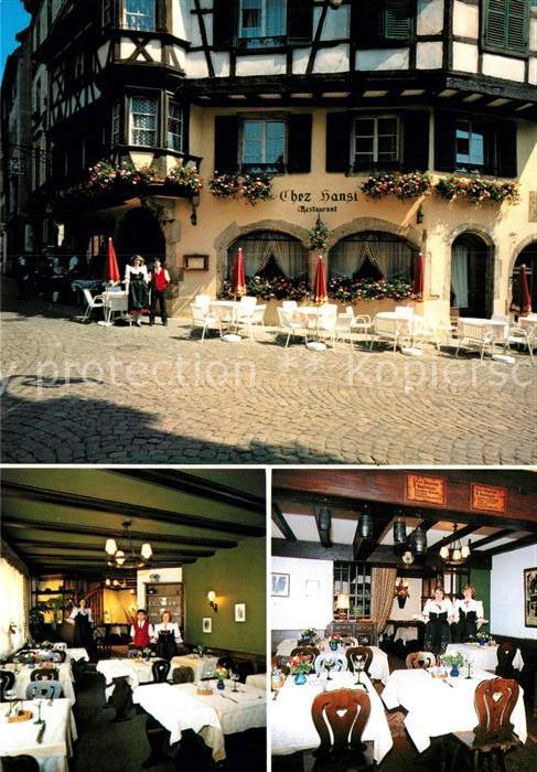 Colmar Haut Rhin Elsass Restaurant Chez Hansi