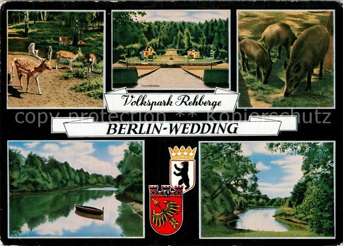 Wedding Volkspark Rehberge Tierpark Freilichtbuehne See