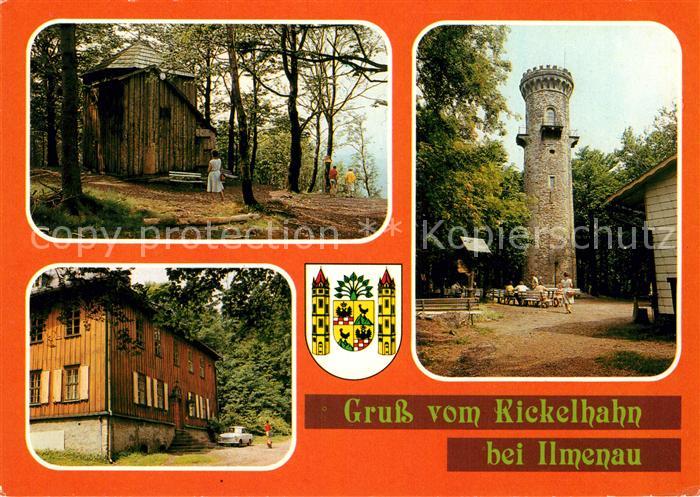 Kickelhahn Goethehaeuschen Jagdhaus Gabelbach Kickelhahnturm