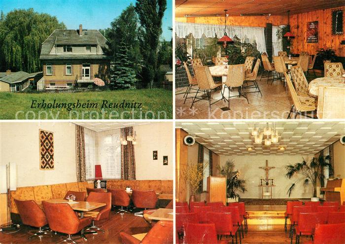 Reudnitz Mohlsdorf Erholungsheim Reudnitz Aufenthaltsraum Kapelle