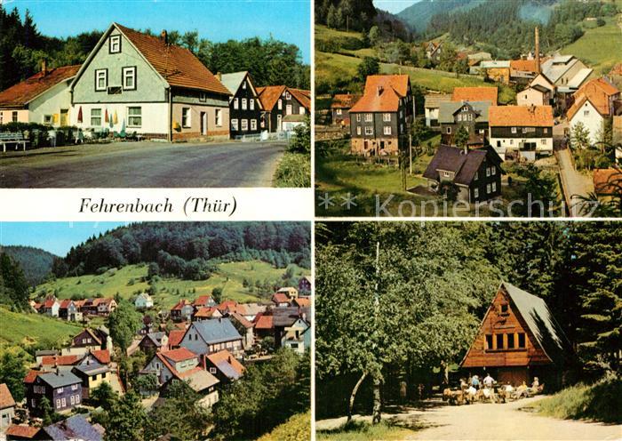Fehrenbach Thueringer Wald HOG Rasthof Teilansichten Waldbaude Werraquelle