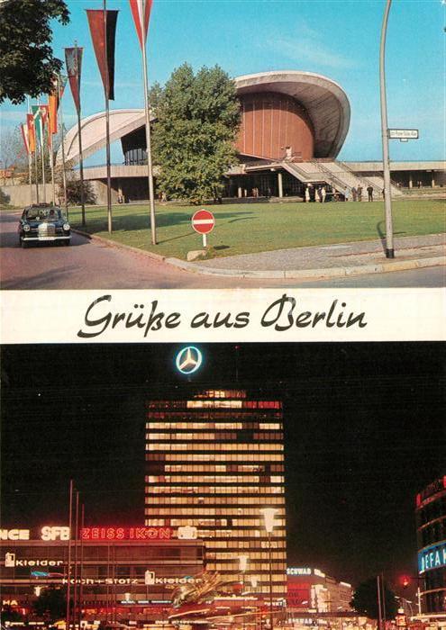 BERLIN CITY Kongresshalle Europa Center mit Haus der Nationen