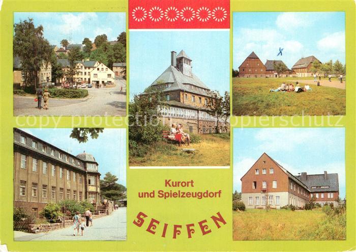 Seiffen Erzgebirge HOG Buntes Haus Spielzeugmuseum Bergbaude Schwartenberg FDGB