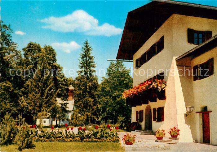 Schoenau Berchtesgaden Eisenbahner Erholungsheim Haus Hubertus