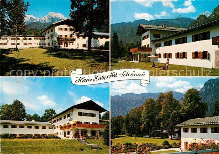 Schoenau Berchtesgaden Eisenbahner Erholungsheim Haus Hubertus