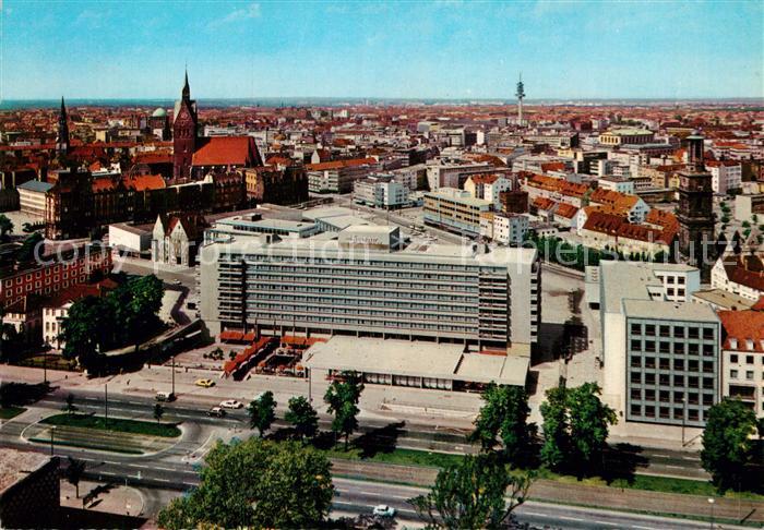 HANNOVER CITY Blick auf Hotel Hannover Intercontinental und City