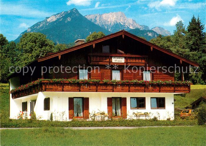 Schoenau Koenigssee Gaestehaus Wagner