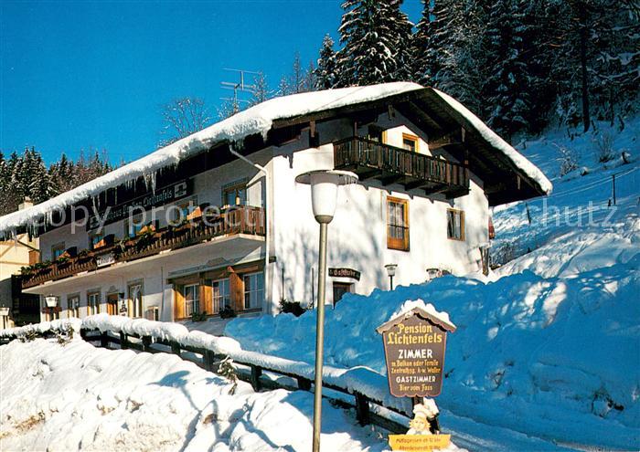 Schoenau Koenigssee Gasthaus Pension Lichtenfels