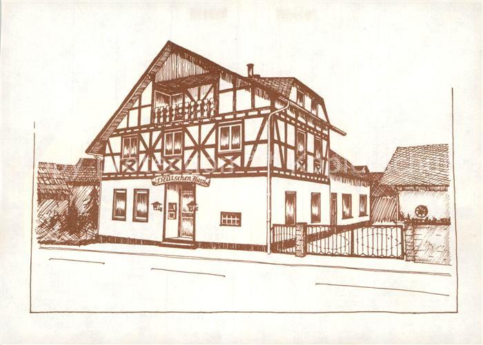 Westerfeld Taunus Gasthaus Velte Zum Deutschen Haus