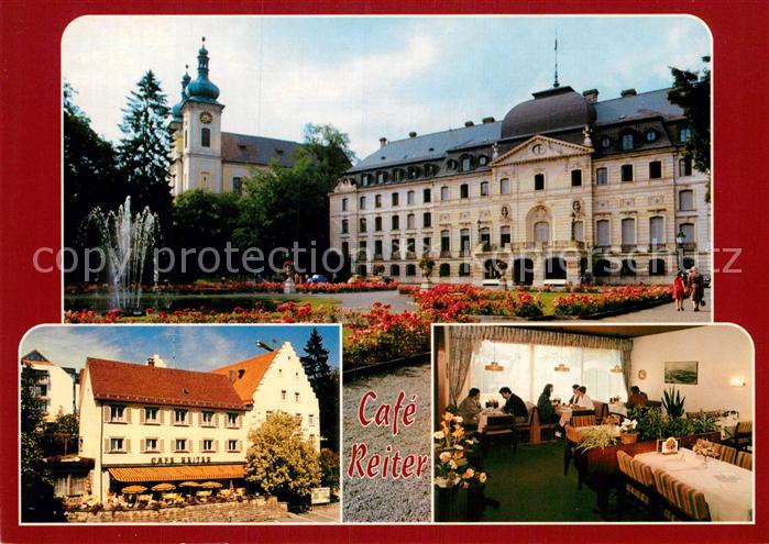 Donaueschingen Schloss mit Cafe Reiter