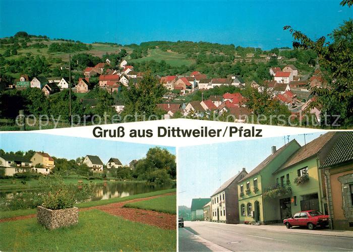 Dittweiler Pfalz Panorama Teilansichten