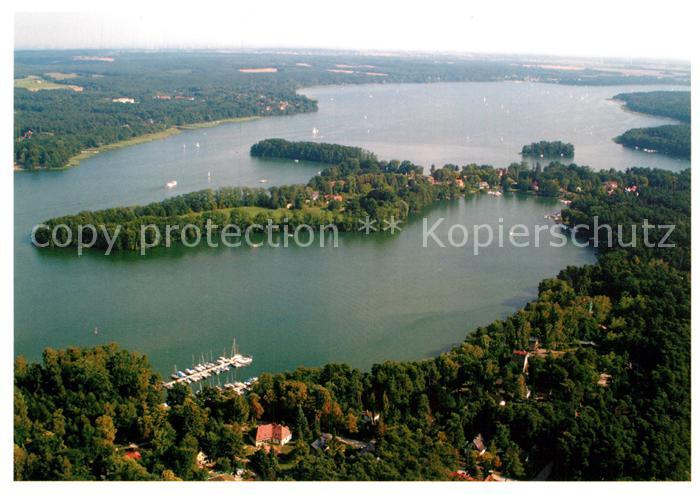 Scharmuetzelsee Fliegeraufnahme