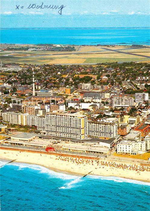 Westerland Sylt Fliegeraufnahme