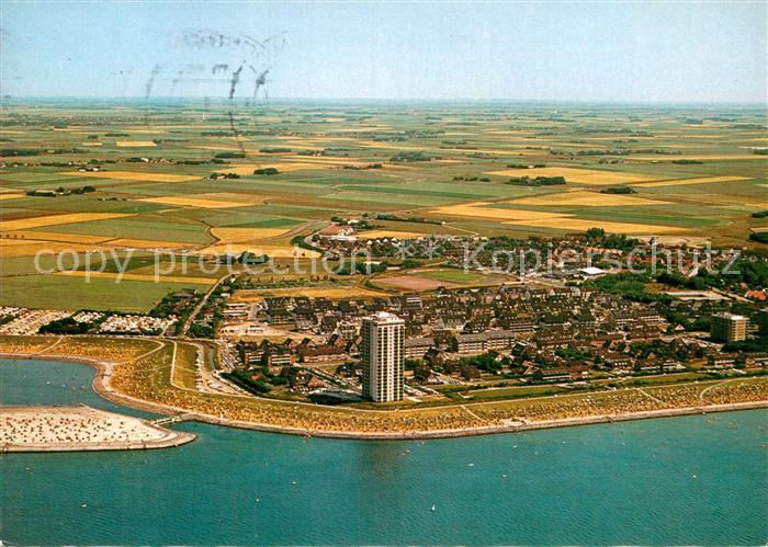 Buesum Nordseebad Fliegeraufnahme