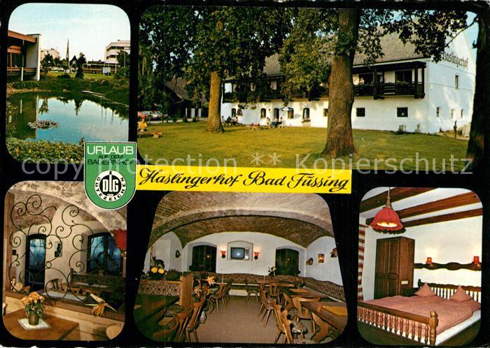 Bad Fuessing Haslingerhof Teich Gastraeume Zimmer