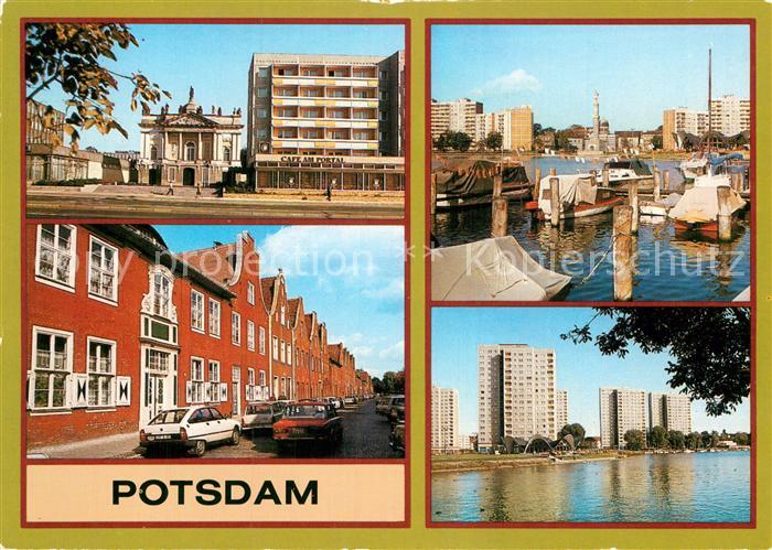 Potsdam Portal im Holl Viertel Bootshafen Wohngebiet Am Kiez