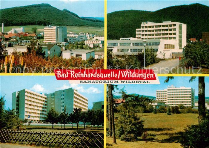Bad Wildungen Reinhardsquelle Sanatorium Wildetal