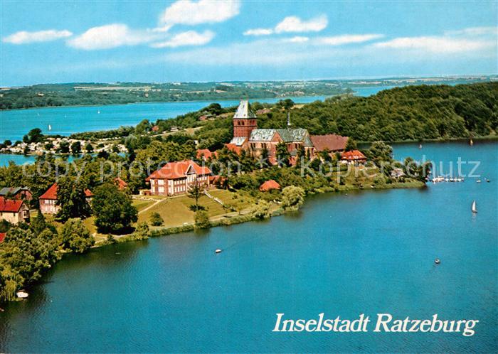 Ratzeburg Dom und Heimatmuseum Fliegeraufnahme