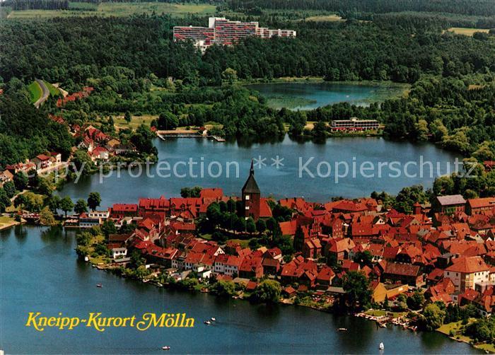 Moelln Lauenburg Fliegeraufnahme