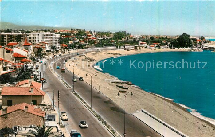 Cros-de-Cagnes La promenade et la plage
