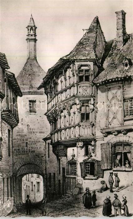 Bourbon-Lancy Künstlerkarte