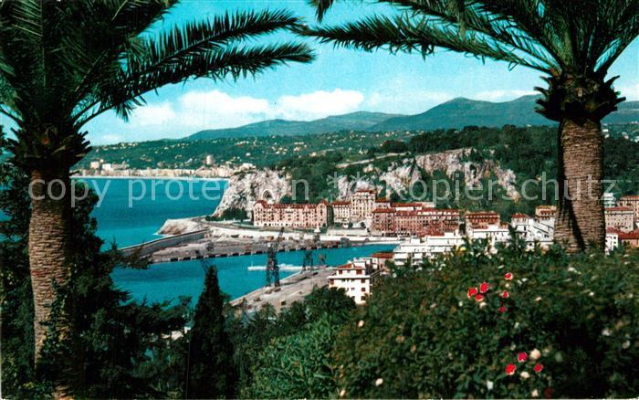 Nice Alpes Maritimes Vue generale sur la ville et le port