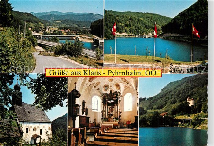 Klaus Pyhrnbahn Stausee Bergkirche Innenfresken Schloss Klaus Jugendheim