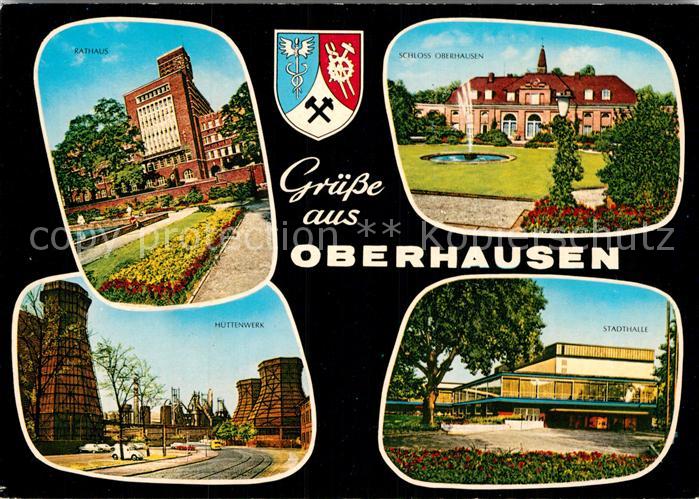 Oberhausen Rathaus Schloss Stadthalle Huettenwerk