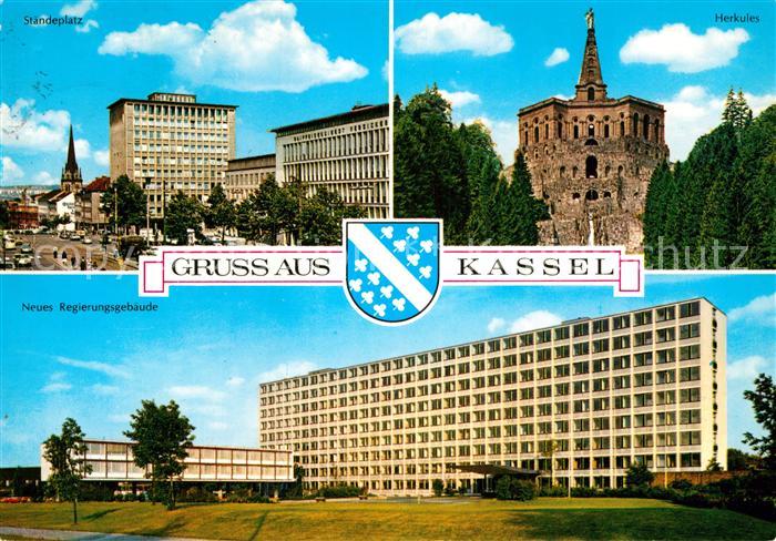 KAssEL  CITY Staendeplatz Herkules Wilhelmshoehe Neues Regierungsgebaeude