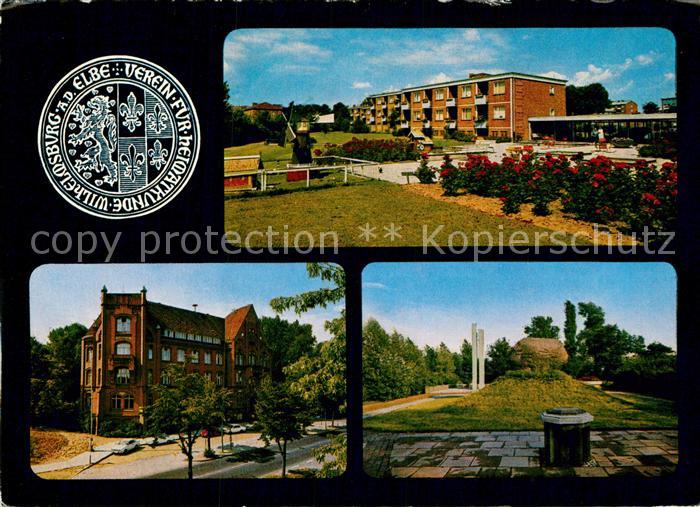 Wilhelmsburg Hamburg Karstens Stiftung Altersheim Rathaus Reichdenkmal Flutmahnm