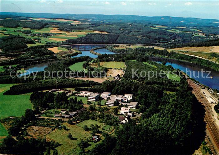 Olpe Biggesee Kolping Familien Ferienstaette Fliegeraufnahme