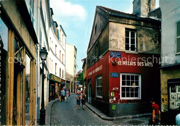 Paris Le vieux Montmartre Rue Norvins