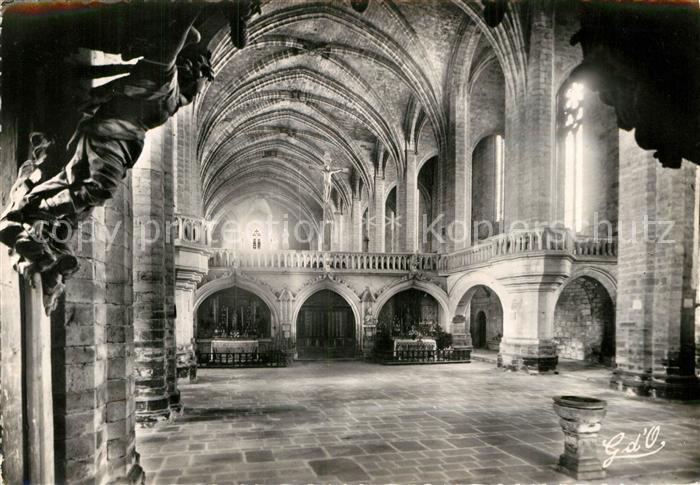 La Chaise-Dieu Interieur de l'Abbaye Saint Robert Le Jube XV siecle