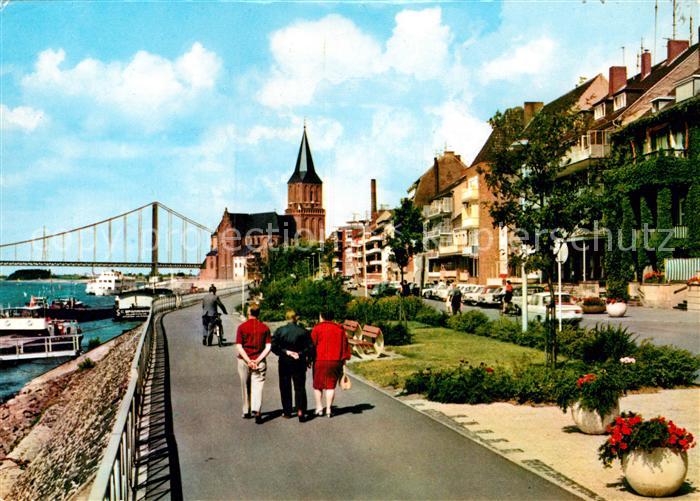 Emmerich Rhein Rheinpromenade Binnenschiffahrt