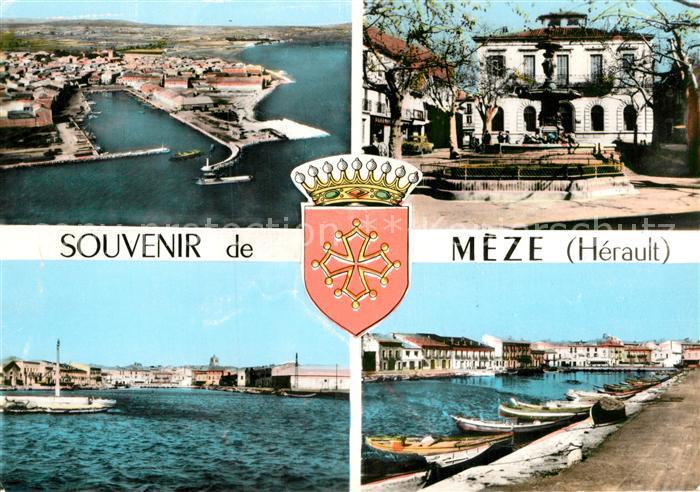 Meze Port Fontaine vue aérienne