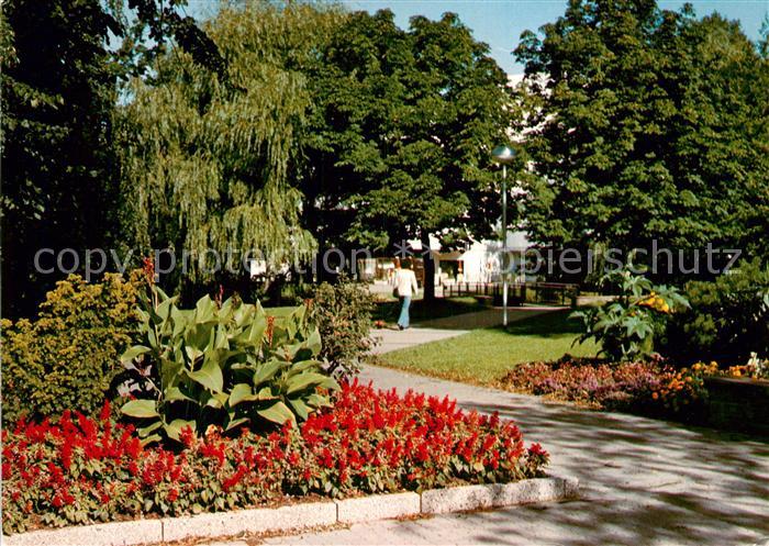 Neumuenster Schleswig-Holstein Renckspark mit Klosterbruecke