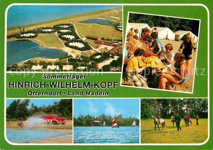 Otterndorf Niederelbe Sommerlager Hinrich Wilhelm Kopf Badestrand Segeln Reiten