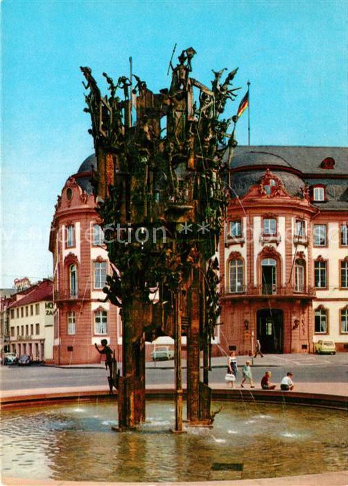 Mainz Rhein Fastnachtbrunnen